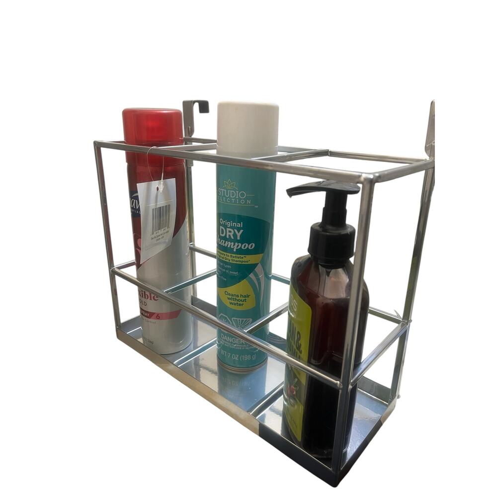 Over the Cabinet Bath/ Kitchen Organizer in Chrome